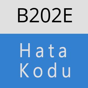 B202E hatasi