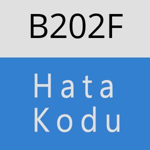 B202F hatasi