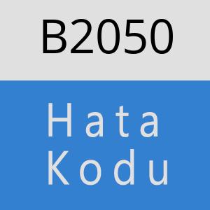 B2050 hatasi