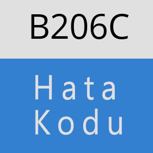 B206C hatasi