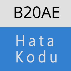 B20AE hatasi