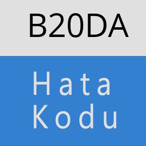 B20DA hatasi