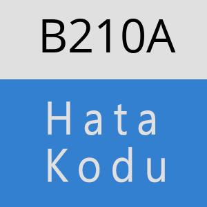 B210A hatasi