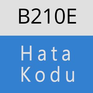 B210E hatasi