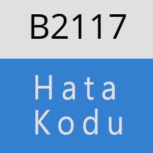 B2117 hatasi