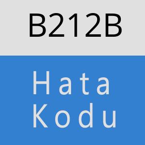 B212B hatasi