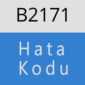 B2171 hatasi