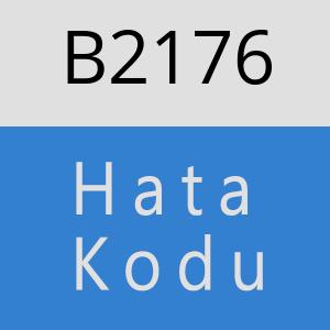 B2176 hatasi