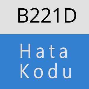 B221D hatasi