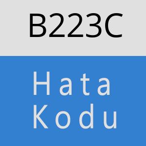 B223C hatasi