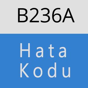 B236A hatasi