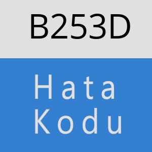 B253D hatasi