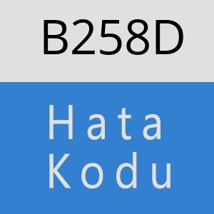 B258D hatasi