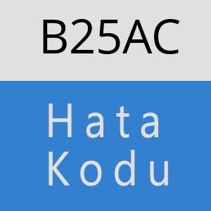 B25AC hatasi