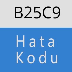 B25C9 hatasi