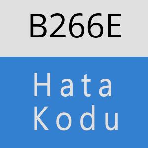 B266E hatasi