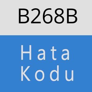 B268B hatasi