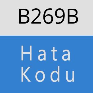 B269B hatasi