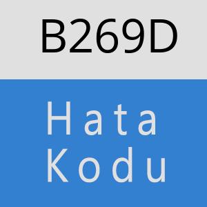 B269D hatasi