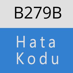 B279B hatasi