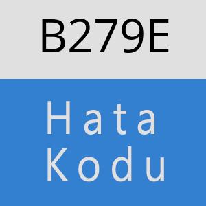 B279E hatasi