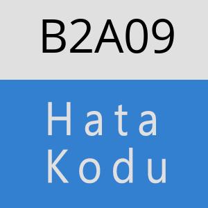 B2A09 hatasi