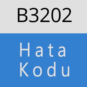 B3202 hatasi