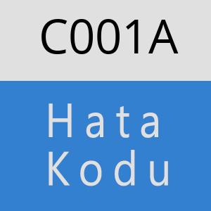 C001A hatasi