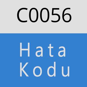 C0056 hatasi