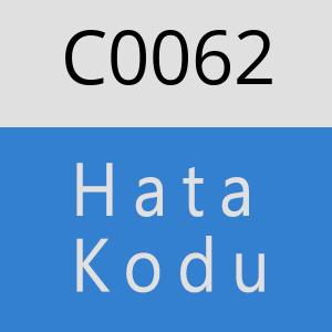 C0062 hatasi