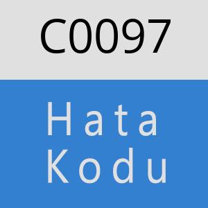 C0097 hatasi