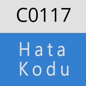 C0117 hatasi