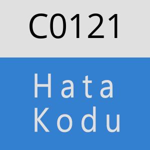 C0121 hatasi