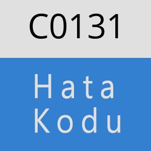 C0131 hatasi