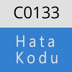 C0133 hatasi