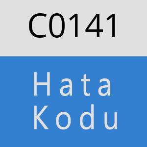 C0141 hatasi