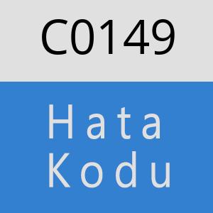 C0149 hatasi