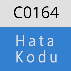 C0164 hatasi