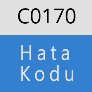 C0170 hatasi