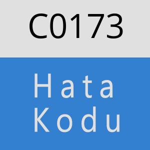 C0173 hatasi