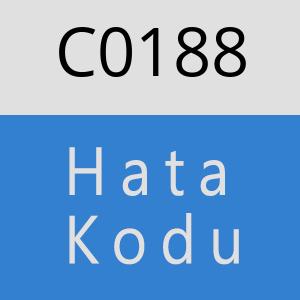 C0188 hatasi