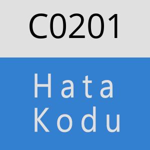 C0201 hatasi