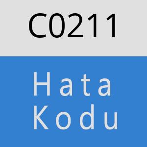 C0211 hatasi