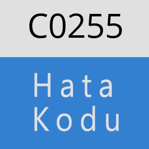 C0255 hatasi