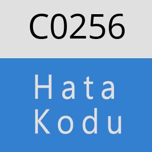 C0256 hatasi