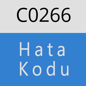 C0266 hatasi