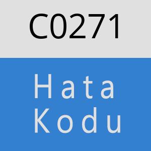 C0271 hatasi