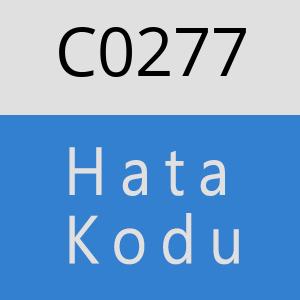 C0277 hatasi