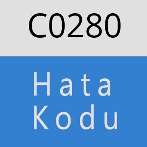 C0280 hatasi
