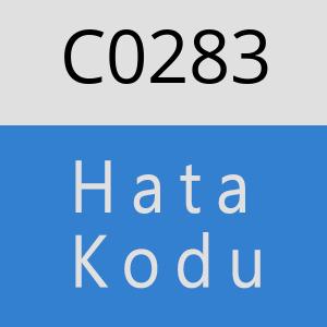 C0283 hatasi